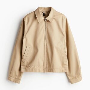 NWT H&M Tan Twill Jacket